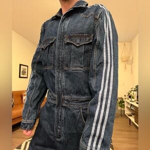 adidas Ivy Park Denim Snap Boiler Suit (All Gender)